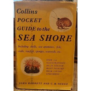 Collins Pocket Guide to the Sea Shore (Barrett & C. M. Yonge - 1967) HB DJ